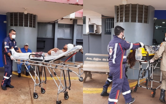 Casal sofre acidente grave em Dourados; mulher está em estado crítico