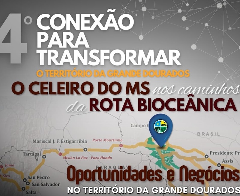 Celeiro do MS promove encontro da Rota Bioceânica em Dourados