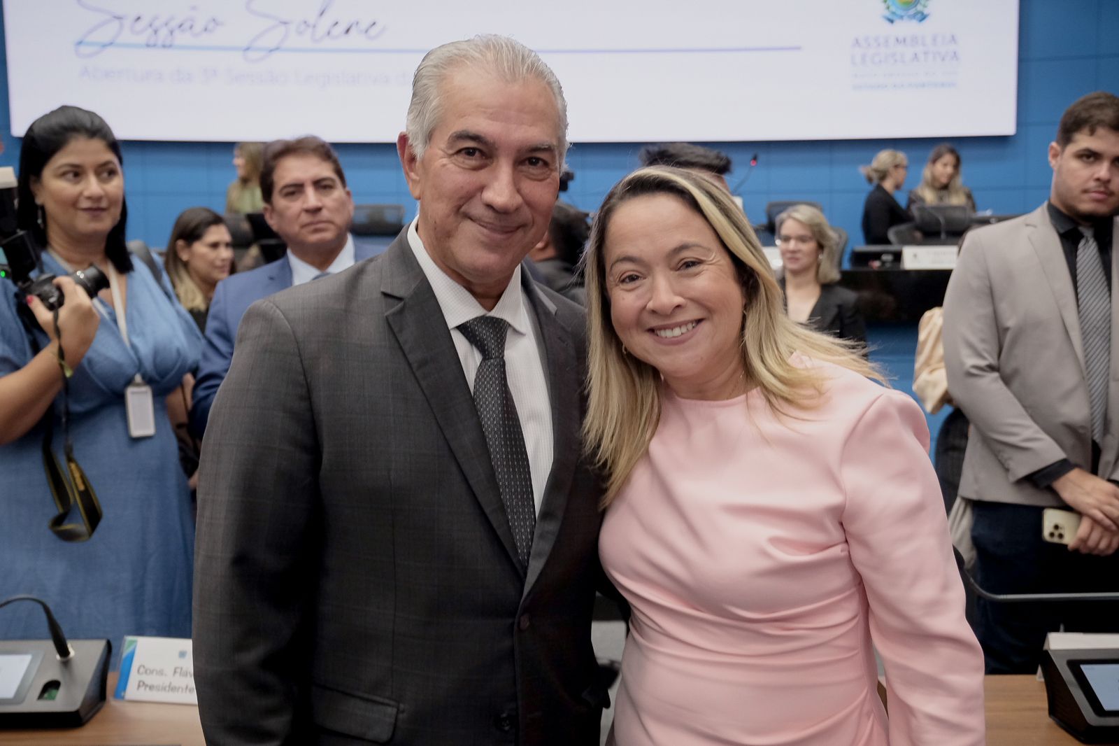 Incentivada por Reinaldo, Lia Nogueira admite ser candidata a deputada federal