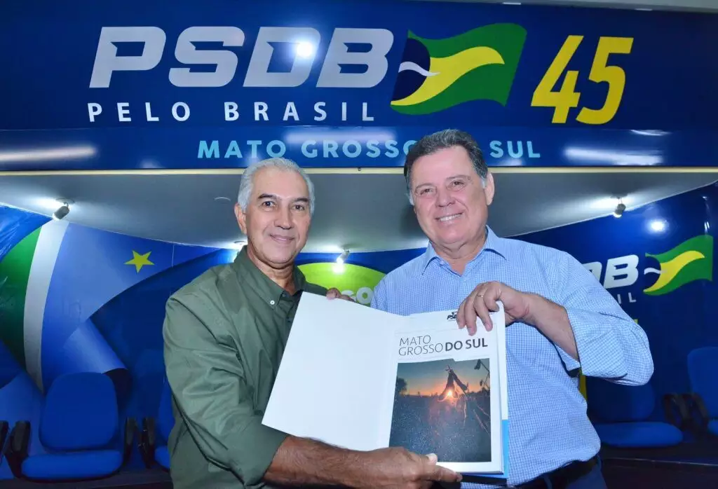Marconi Perillo discute futuro do PSDB e fusão com outras siglas em MS