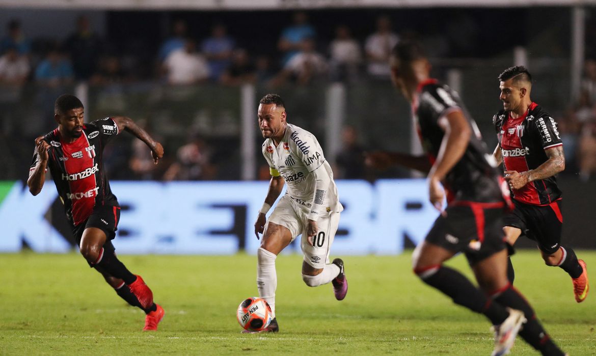 NEYMAR REESTREIA, MAS SANTOS EMPATA COM O BOTAFOGO-SP