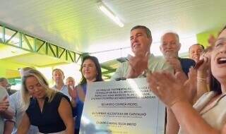 Riedel percorre interior para autorizar início de obras