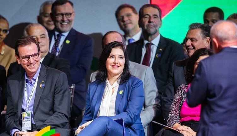 Simone Tebet é a quinta colocada na corrida presidencial de 2026