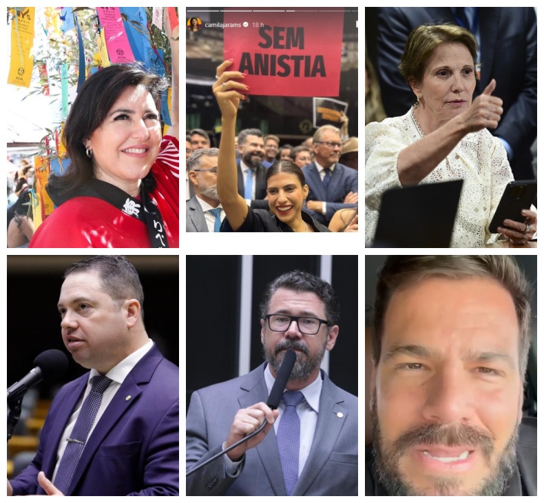 TEREZA CRÊ EM “JUSTIÇA” ENQUANTO BOLSONARISTAS CRITICAM DENÚNCIA