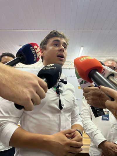 Em MT, Nikolas Ferreira critica STF e cobra Senado por omissão
