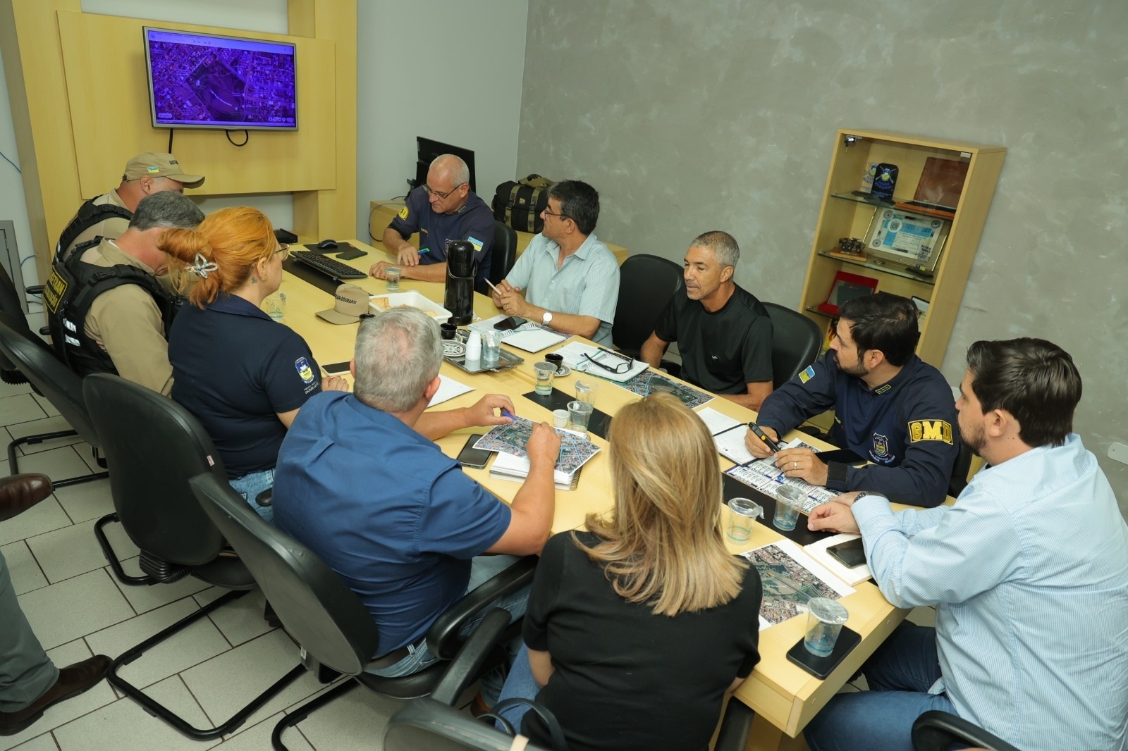 GMD, Agetran e Secretarias debatem segurança para a 1ª Festa da Páscoa