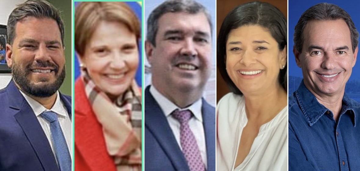 PESQUISA MOSTRA RIEDEL NA LIDERANÇA, SEGUIDO POR TEREZA E ROSE