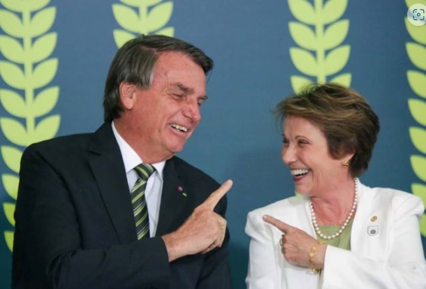 BOLSONARO INSISTE EM GIANNI E PODE COMPLICAR APOIO A CANDIDATO A SENADOR DE TEREZA CRISTINA